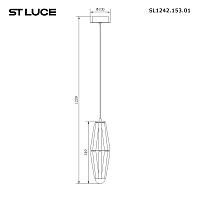sl1242.153.01 светильник подвесной st-luce ciara, доставка по Казахстану 