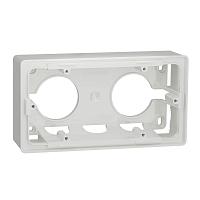 Коробка двухмодульная для открытой установки Schneider Electric Unica New NU800418 