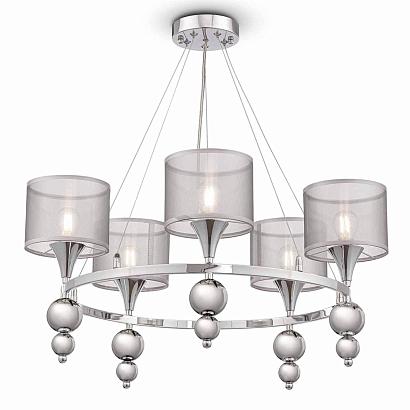 подвесной светильник freya lauren fr5093pl-05ch, доставка по Казахстану 