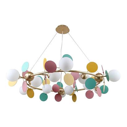 подвесная люстра f-promo multy bliss 2772-12p, доставка по Казахстану 