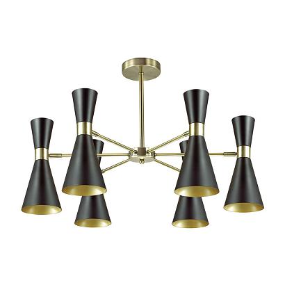 потолочная люстра lumion moderni quinn 3662/6c, доставка по Казахстану 