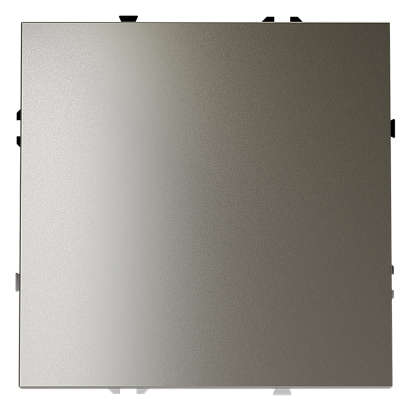 Выключатель встраиваемый VOLTUM S70 одноклавишный 10А, (шелк) VLS010104 