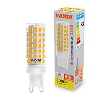Светодиодная лампа WOLTA WSTD-JCD-9W3KG9-C 9Вт 3000K G9 купить в Алматы svet.kz