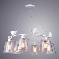 Дополнительная картинка Подвесная люстра Arte Lamp Passero A4289LM-6WH