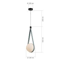 Дополнительная картинка SL2002.423.01 Светильник подвесной ST-Luce MOONBAG