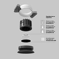 Дополнительная картинка Встраиваемый светильник Technical DL058-12W2.7K-TRS-B