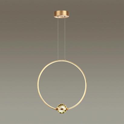 подвесной светодиодный светильник odeon light l-vision gota 4336/18l, доставка по Казахстану 