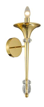 Бра Crystal Lux MIRACLE AP1 GOLD Crystal Lux 2492/401