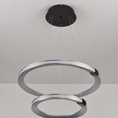 светильник подвесной iledex vision 9225-6+4sd gr+bk, доставка по Казахстану 