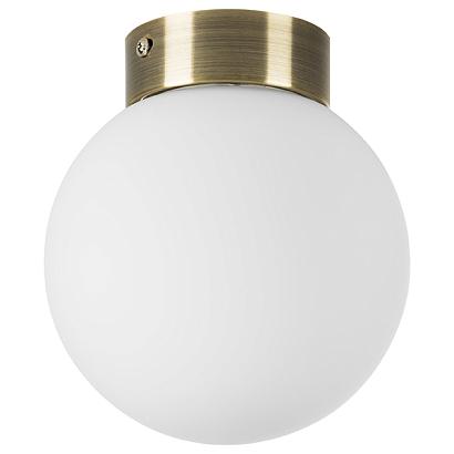 люстры 812011 (mx8131-1b-s ) люстра globo 1х40w e14 antique bronze/white (в комплекте), доставка по Казахстану 