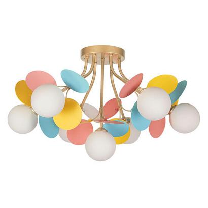 люстры потолочная люстра arte lamp peacock a1369pl-7md, доставка по Казахстану 