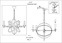 Дополнительная картинка Подвесная люстра F-Promo Uranium 2166-8P