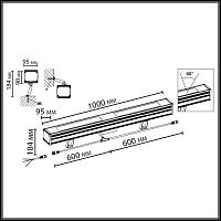 Дополнительная картинка 7186/80FL Odeon Light  Напольный переносной светильник WATERFALL
