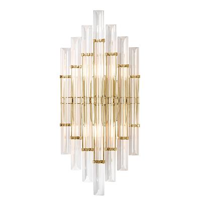 Бра Crystal Lux SARAGOSA AP2 BRASS/TRANSPARENTE Crystal Lux 2880/402