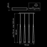 Дополнительная картинка Подвесная люстра Lightstar Meta Duovo 807066