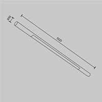 Светильник Technical C100CL-L500-12W3-6K-BS купить в Алматы svet.kz