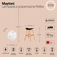 Дополнительная картинка Подвесной светильник Maytoni MOD154PL-L6W3K