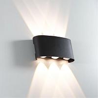Дополнительная картинка Настенный уличный светильник Arte Lamp BOSTO A3122AL-6BK