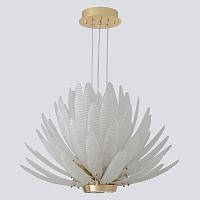 Дополнительная картинка Люстра Crystal Lux ARTICHOKE SP8+1 GOLD 4150/309