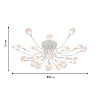 Дополнительная картинка Потолочная люстра F-Promo Skein 4198-28C