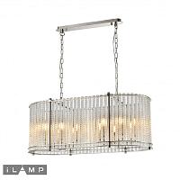 Дополнительная картинка Подвесная люстра iLamp Manhattan P2554-12 Nickel