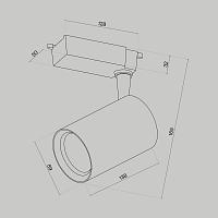 Трековый светильник Technical TR003-1-15W3K-M-B Vuoro купить в Алматы svet.kz