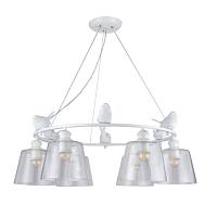 Дополнительная картинка Подвесная люстра Arte Lamp Passero A4289LM-6WH