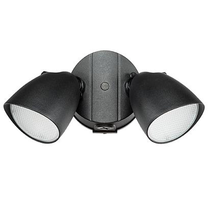 374237 Светильник DIVA LED 2*5W 450LM 60G ЧЕРНЫЙ 3000K IP54 (в комплекте)