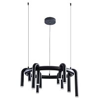 Дополнительная картинка Подвесная люстра Arte Lamp WARHOL A3258LM-30BK