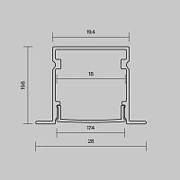 Профиль Led Strip 632017 купить в Алматы svet.kz