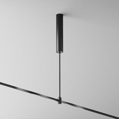 Основание потолочное Long 385мм для блока питания с вводом питания Flarity черный TRA159C-BB1-B купить в Алматы svet.kz