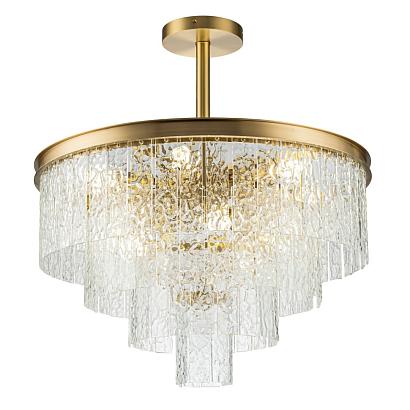 подвесная люстра belfast harland 6308-6 br cl, доставка по Казахстану 