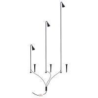 Грунтовый светильник Arte Lamp MULIPHEIN A1084PA-3BK