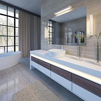 Дополнительная картинка Настенный светодиодный светильник Odeon Light Hightech Arno 3887/12WW