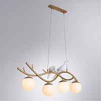 Дополнительная картинка Подвесная люстра Arte Lamp Eltanin A3422SP-4GO