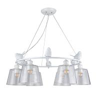 Дополнительная картинка Подвесная люстра Arte Lamp Passero A4289LM-6WH