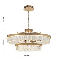 Дополнительная картинка Подвесная люстра Visconte 4304-10P