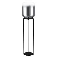 39989 Торшер BULCIAGO, 1x40W, E27, H1465, ?350, основание: B200, T200, сталь, черный/матовое стекло, купить в Алматы svet.kz