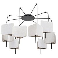 подвесная люстра arte lamp trixie a7084sp-8bk, доставка по Казахстану 