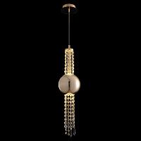 светильник подвесной crystal lux navajo sp3w led gold crystal lux 3811/203, доставка по Казахстану 