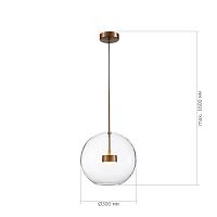Дополнительная картинка Подвесной светодиодный светильник ST Luce Bopone SL1133.223.01