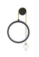 Бра Crystal Lux CORIDA AP25W LED BLACK/GOLD Crystal Lux 1440/401
