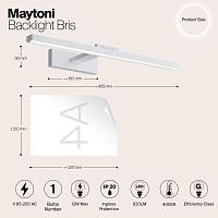 Дополнительная картинка Подсветка Maytoni MIR008WL-L12W4K