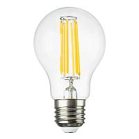 933002 Лампа LED FILAMENT 220V A60 E27 8W=80W 810LM 360G CL 3000K 15000H (в комплекте) купить в Алматы svet.kz