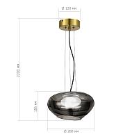 Дополнительная картинка SL6019.303.01 Светильник подвесной ST-Luce FORAY