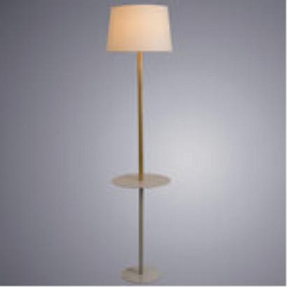 Торшер Arte Lamp Connor A2102PN-1WH купить в Алматы svet.kz