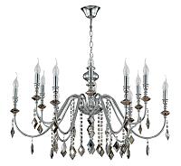 Дополнительная картинка Люстра Crystal Lux MERCEDES SP6+6 CHROME/SMOKE Crystal Lux 0950/312