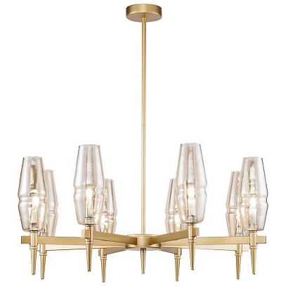 подвесная люстра maytoni lita h002pl-08g, доставка по Казахстану 