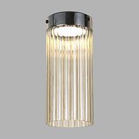 5047/10LC L-VISION ODL24 303 черный/светл.янтарный/металл/стекло Потолочный светильник LED 10W 4000К 1237Лм PILLARI, доставка по Казахстану 