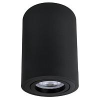 Точечный накладной светильник Arte Lamp SENTRY A1566PL-1BK, доставка по Казахстану 